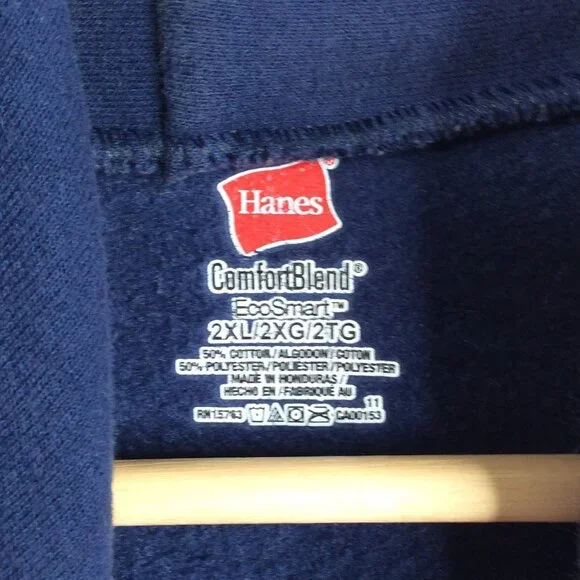 Hanes Seattle Seahawks Hoodie Sweatshirt Size 2XL Fan 12th Man Graphic NFL - Picture 6 of 6